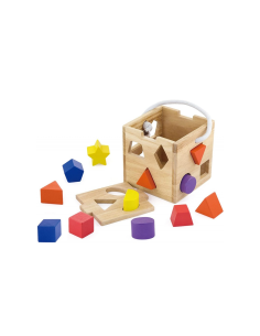 CUBO LEGNO CON FORME INCASTRO VGA53659, GIOCO EDUCATIVO 2
