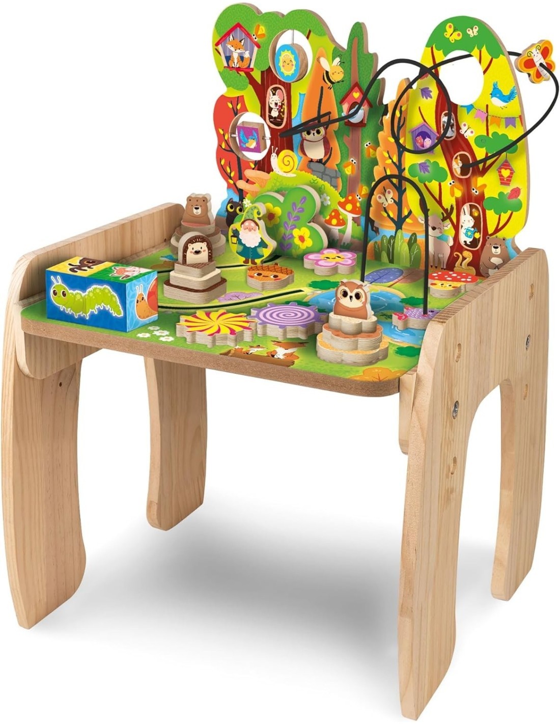 TAVOLO MULTIATTIVITA' IN LEGNO, MONTESSORI