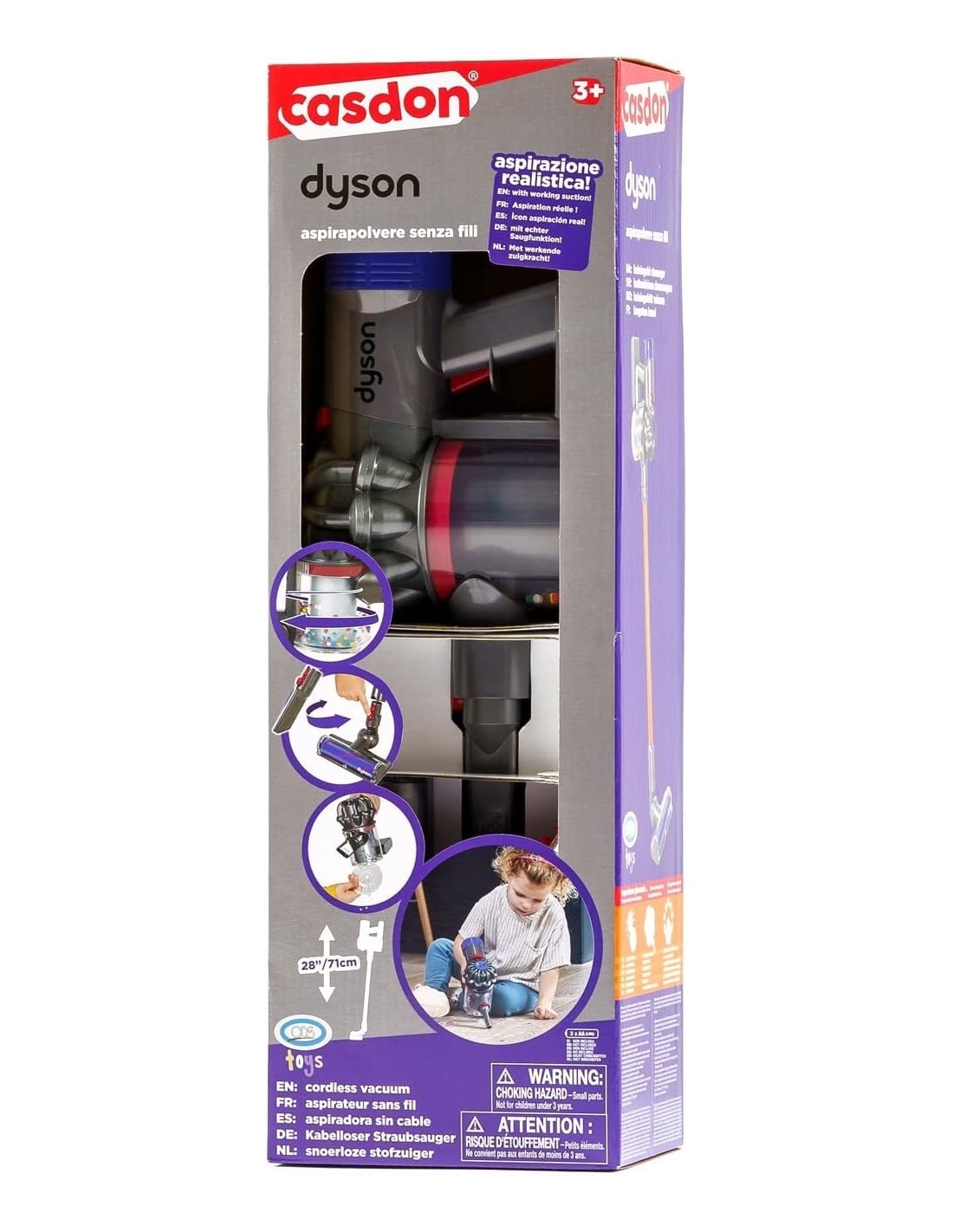 ASPIRAPOLVERE GIOCATTOLO DYSON 20800 su TreG Ingrosso