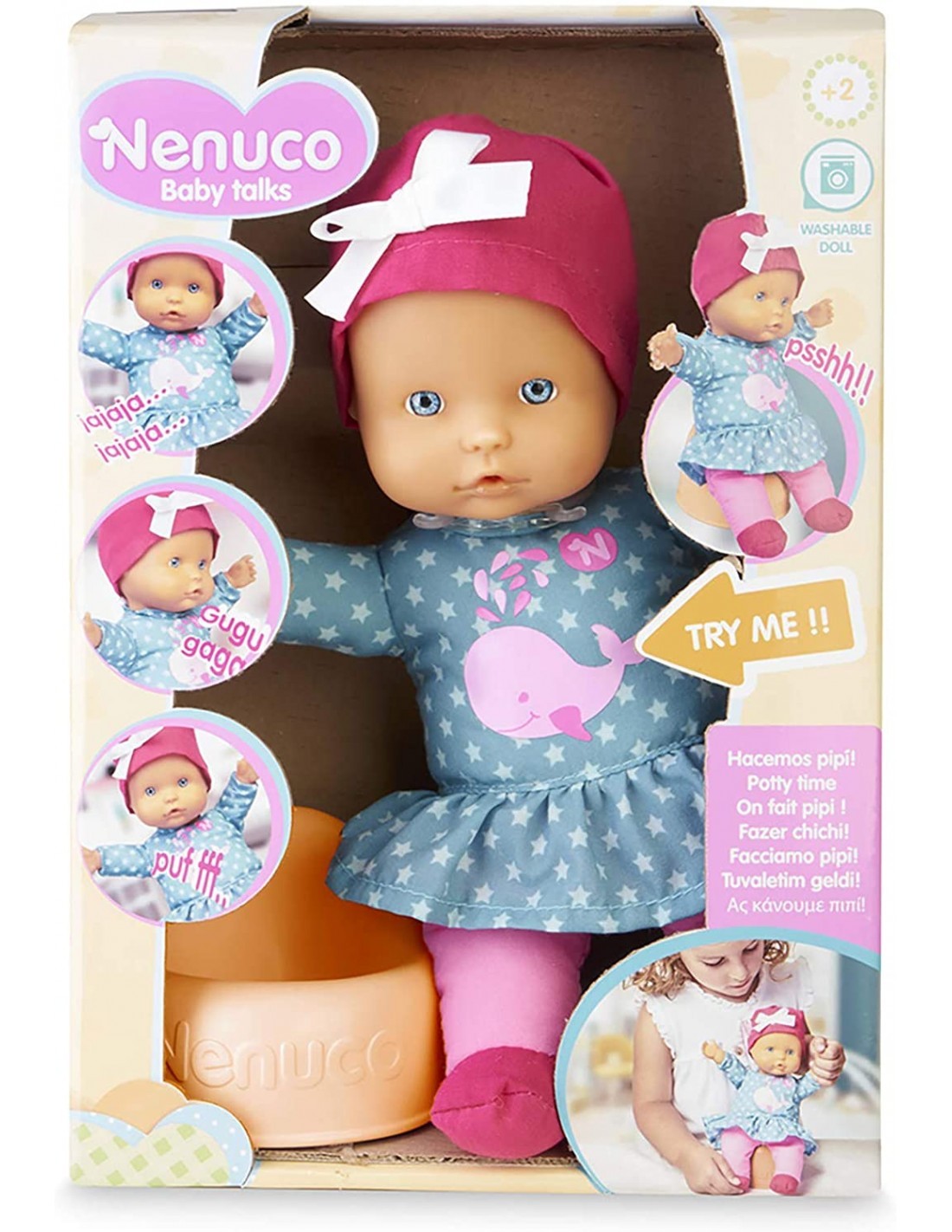 NENUCO 16281 BAMBOLA CON ACCESSORIO su TreG Ingrosso