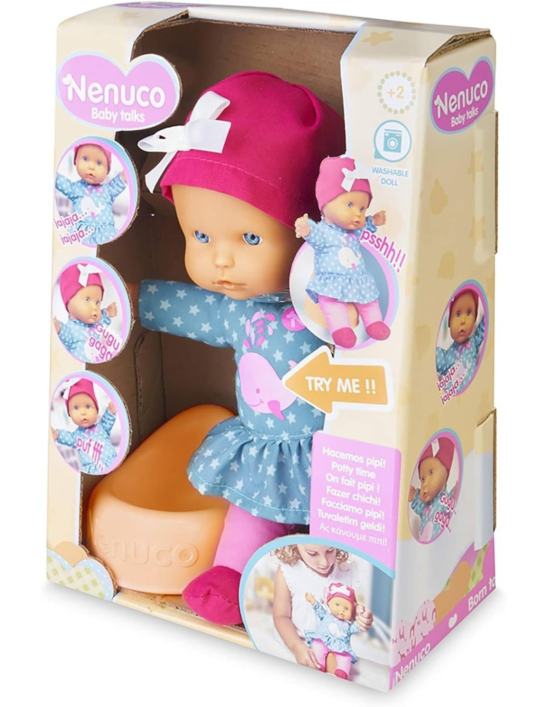 NENUCO 16281 BAMBOLA CON ACCESSORIO su TreG Ingrosso
