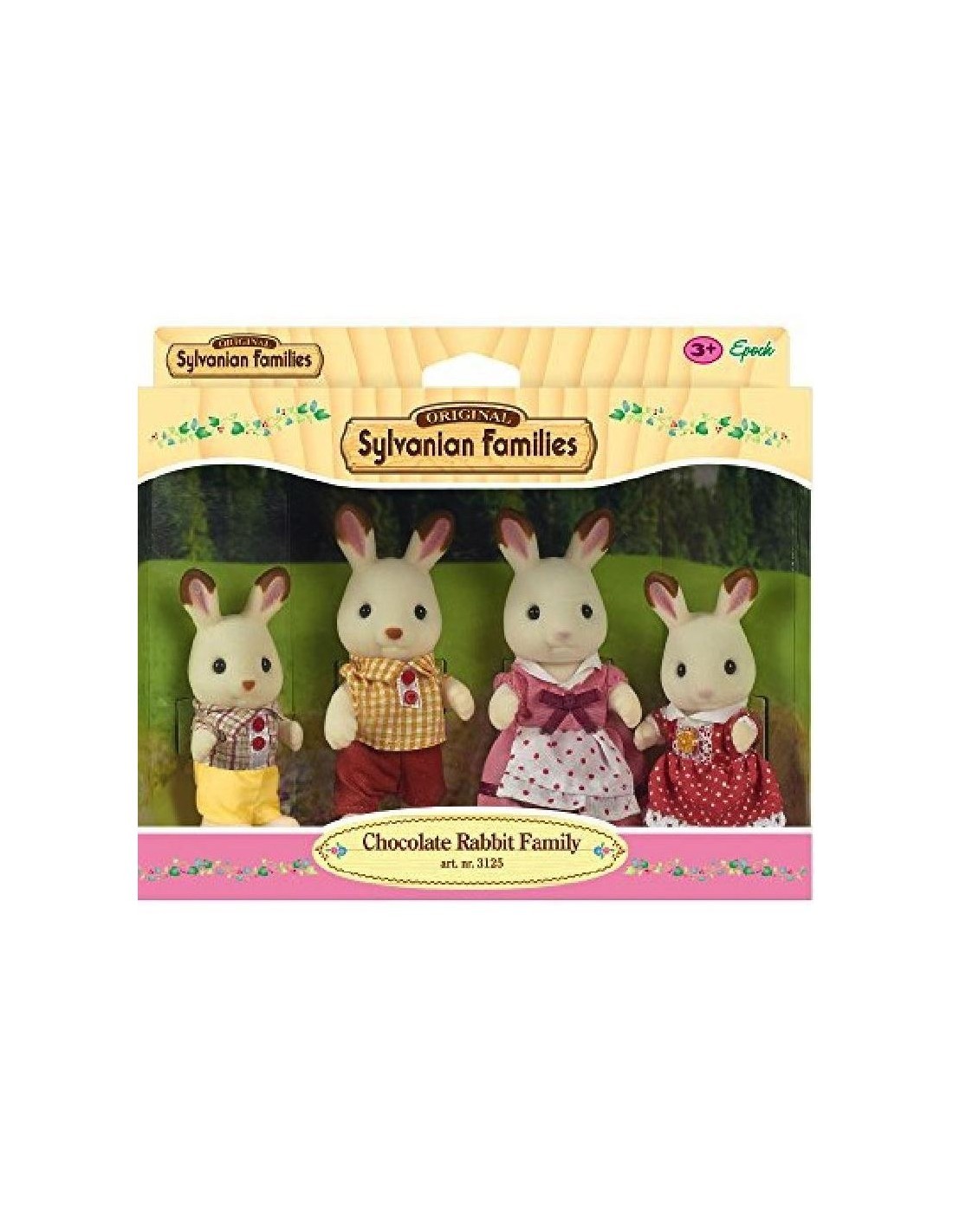 S/FAMILIES 5655 FAMIGLIA CONIGLI CIOCCIOLATO su TreG Ingrosso