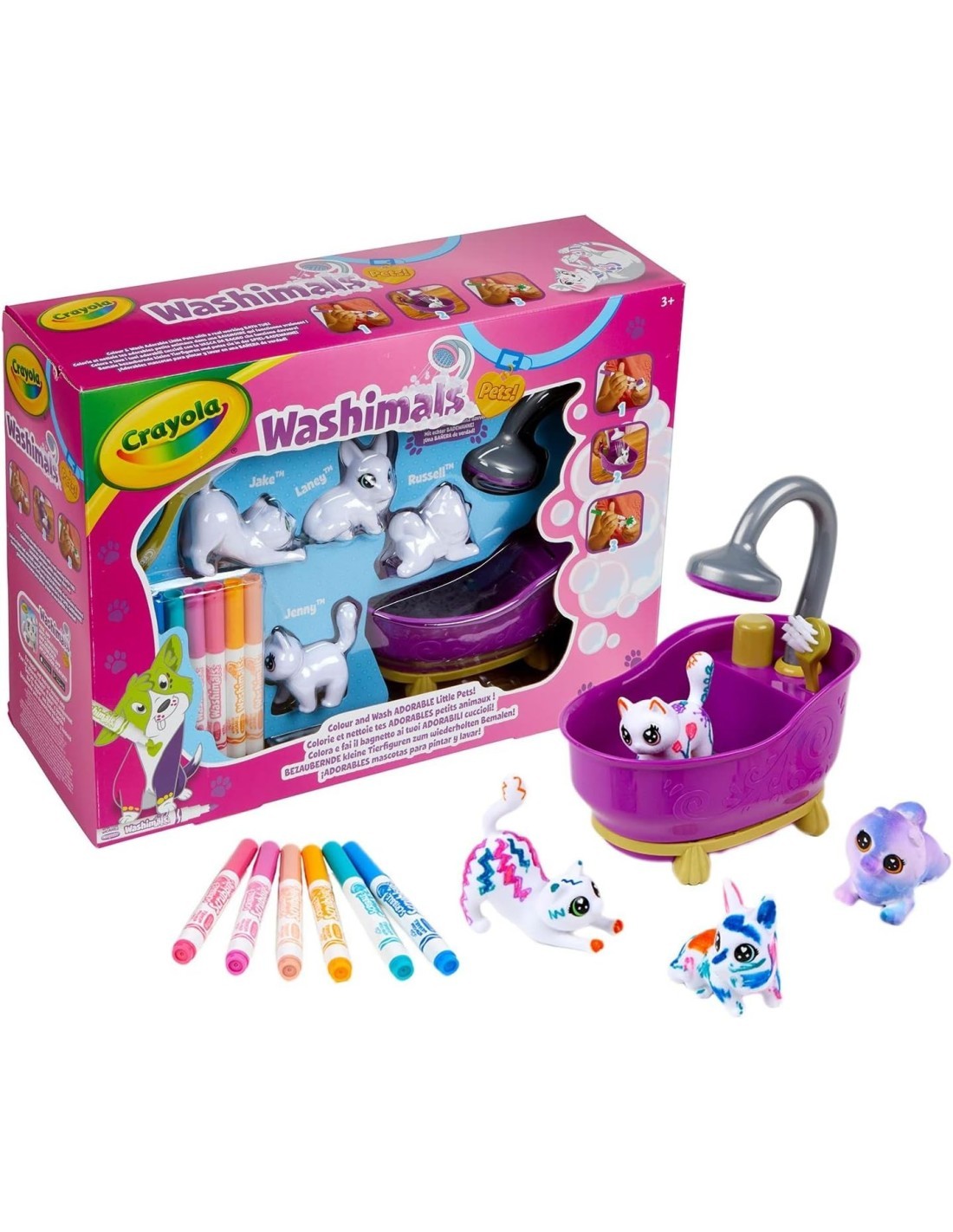 WASHIMALS 74-7453 PLAYSET ANIMALI su TreG Ingrosso