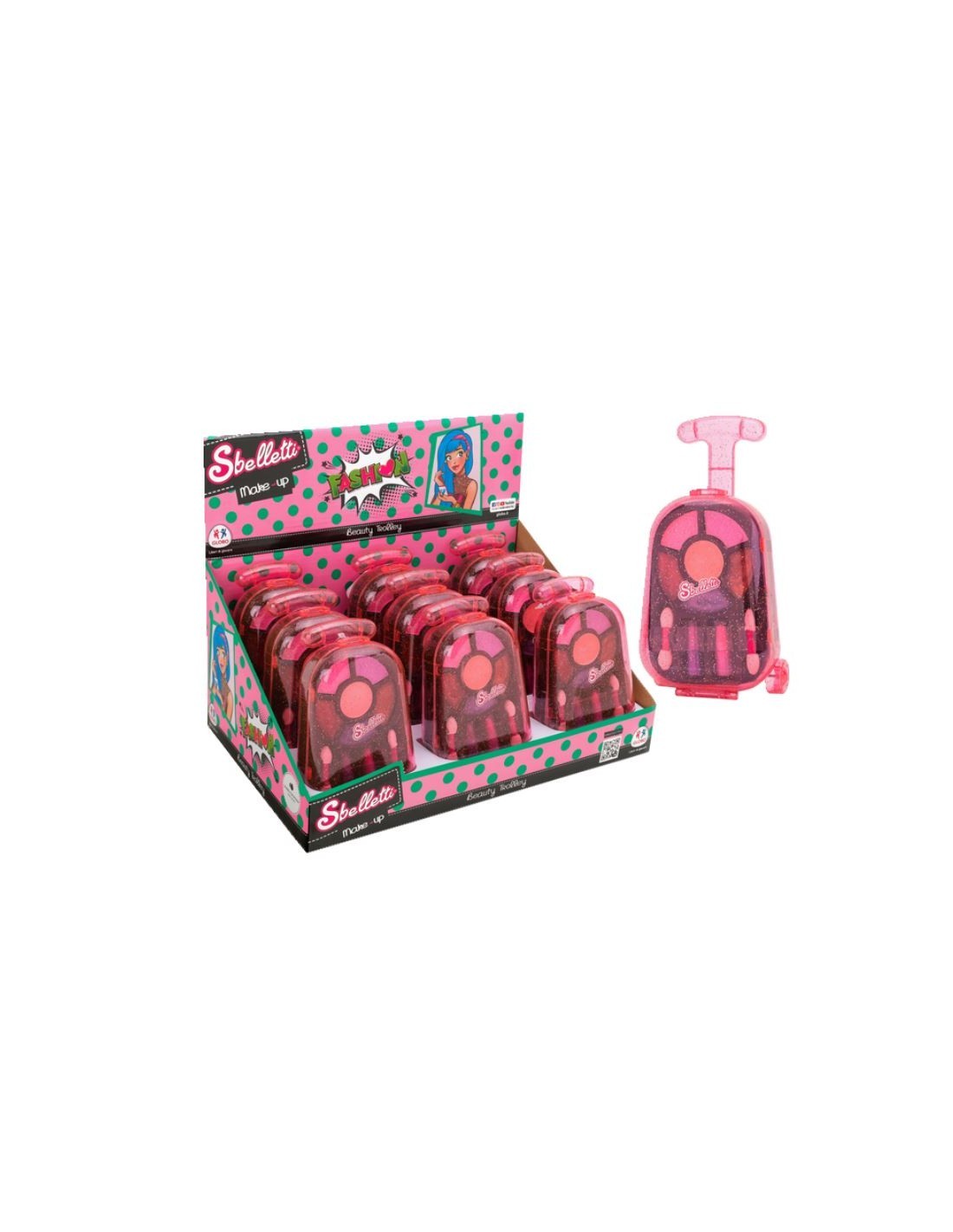 SBELLETTI 39724 MINI TROLLEY TRUCCHI su TreG Ingrosso