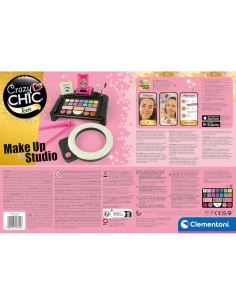 CLEMENTONI CRAZY CHIC  MAKE-UP STUDIO COSMETICI SICURI PER BAMBINI