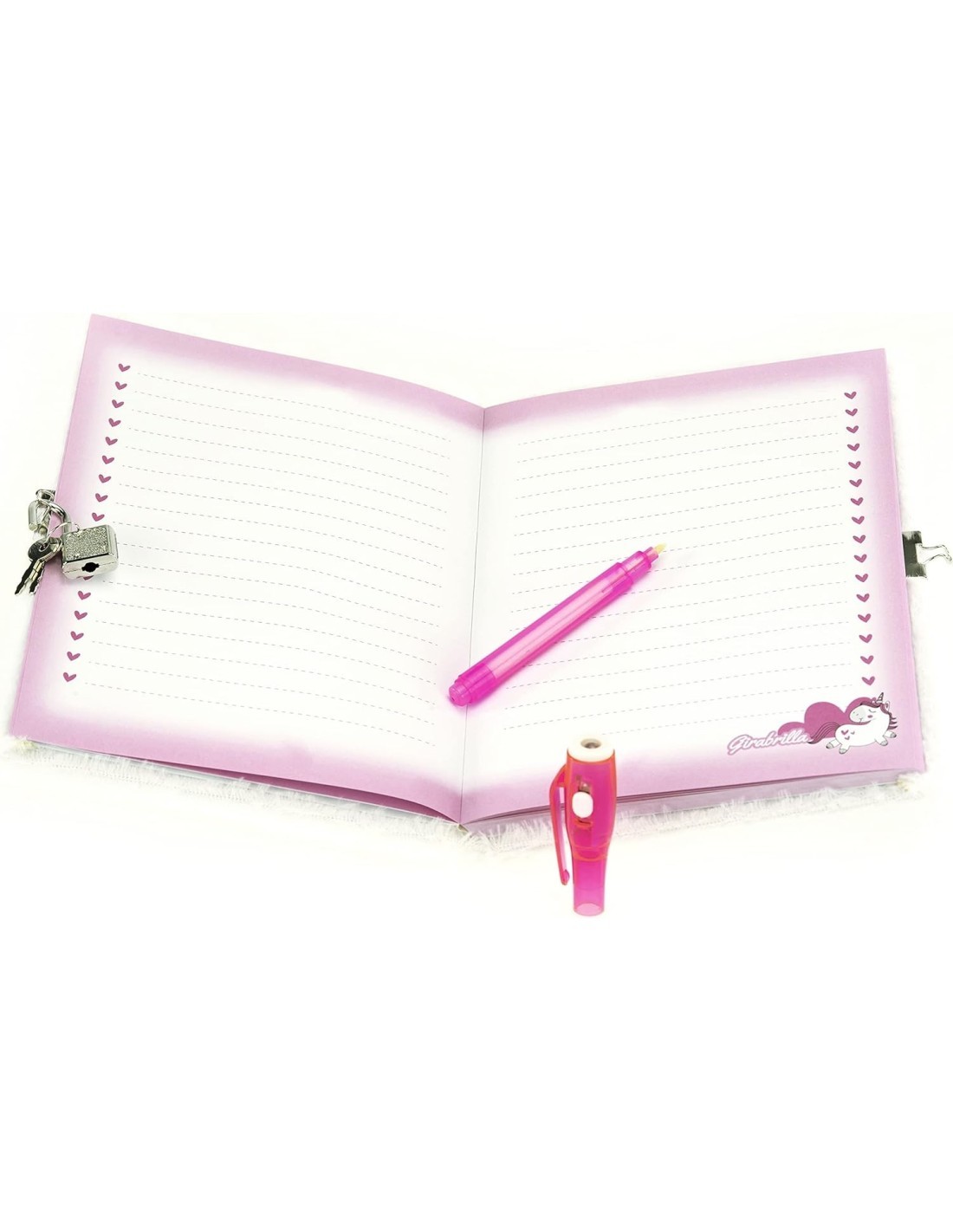 GIRABRILLA 02519 MAGIO DIARIO UNICORNO su TreG Ingrosso