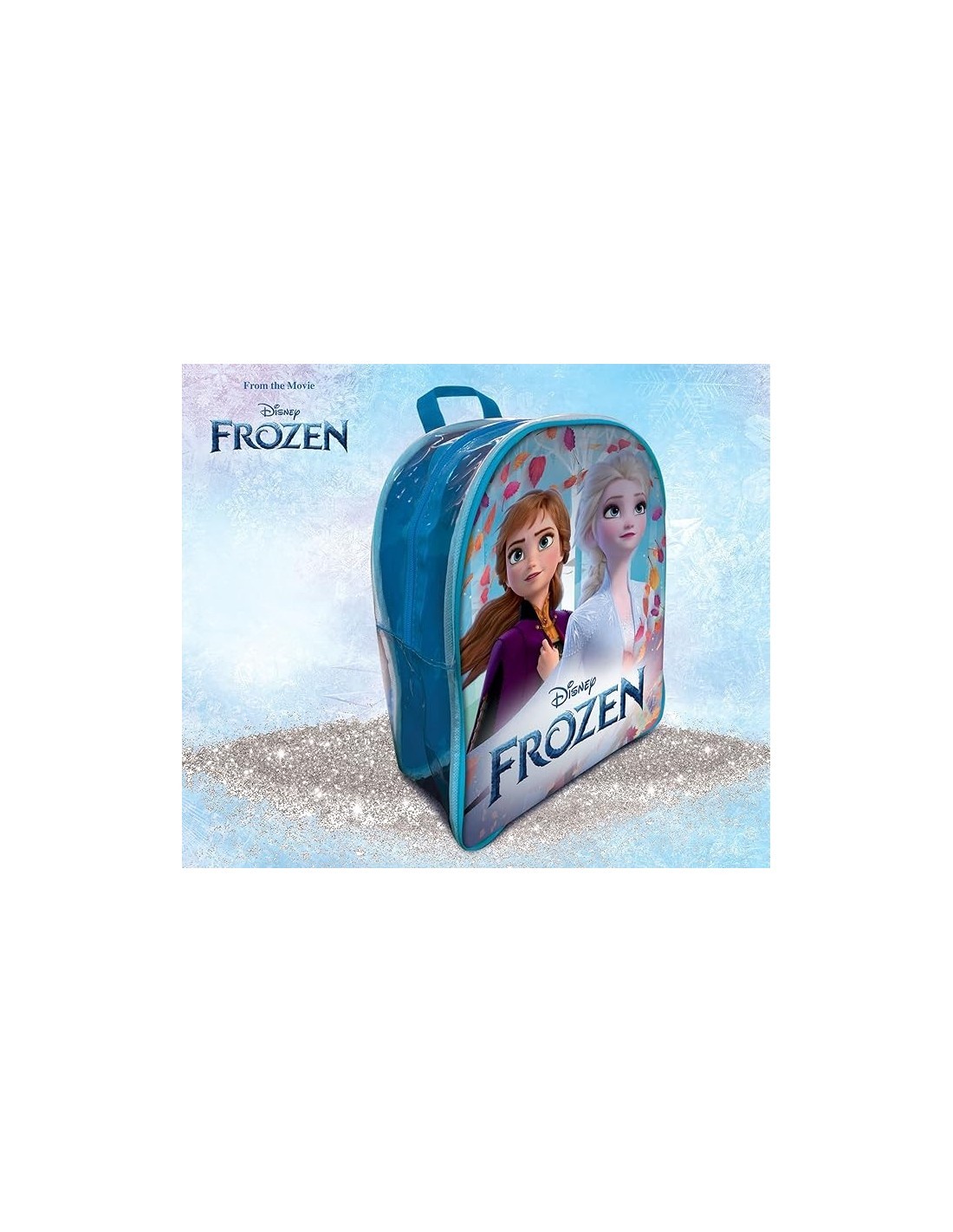 Frozen Coloring e Drawing School, Zainetto per Disegnare e Colorare, Anna e Elsa, Lavagnette, Manuale e Pennarelli, Multicolore