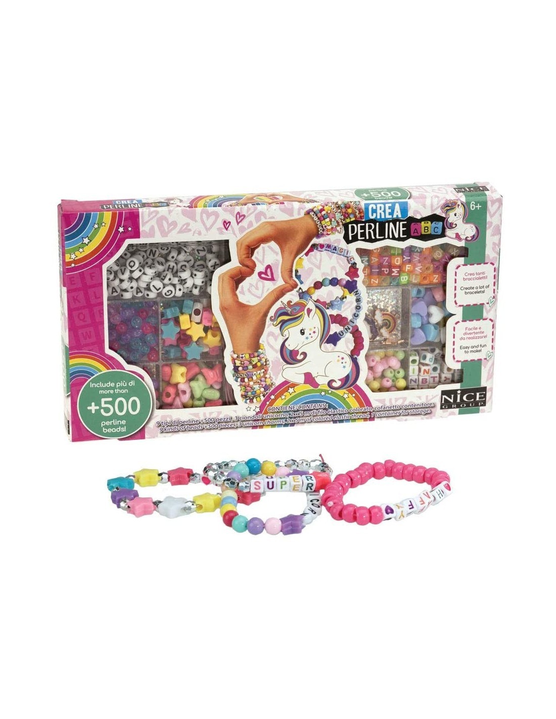 MAGIC UNICORN 87001 SET 500 PERLINE su TreG Ingrosso