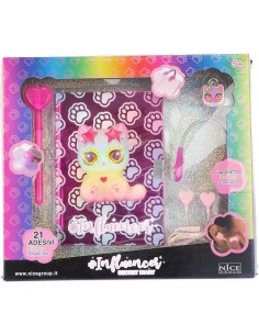 Influencer Diario Segreto, Diario Squishy Gatto, Diario per Bambini, Set Scrittura Creativa, Nice Group