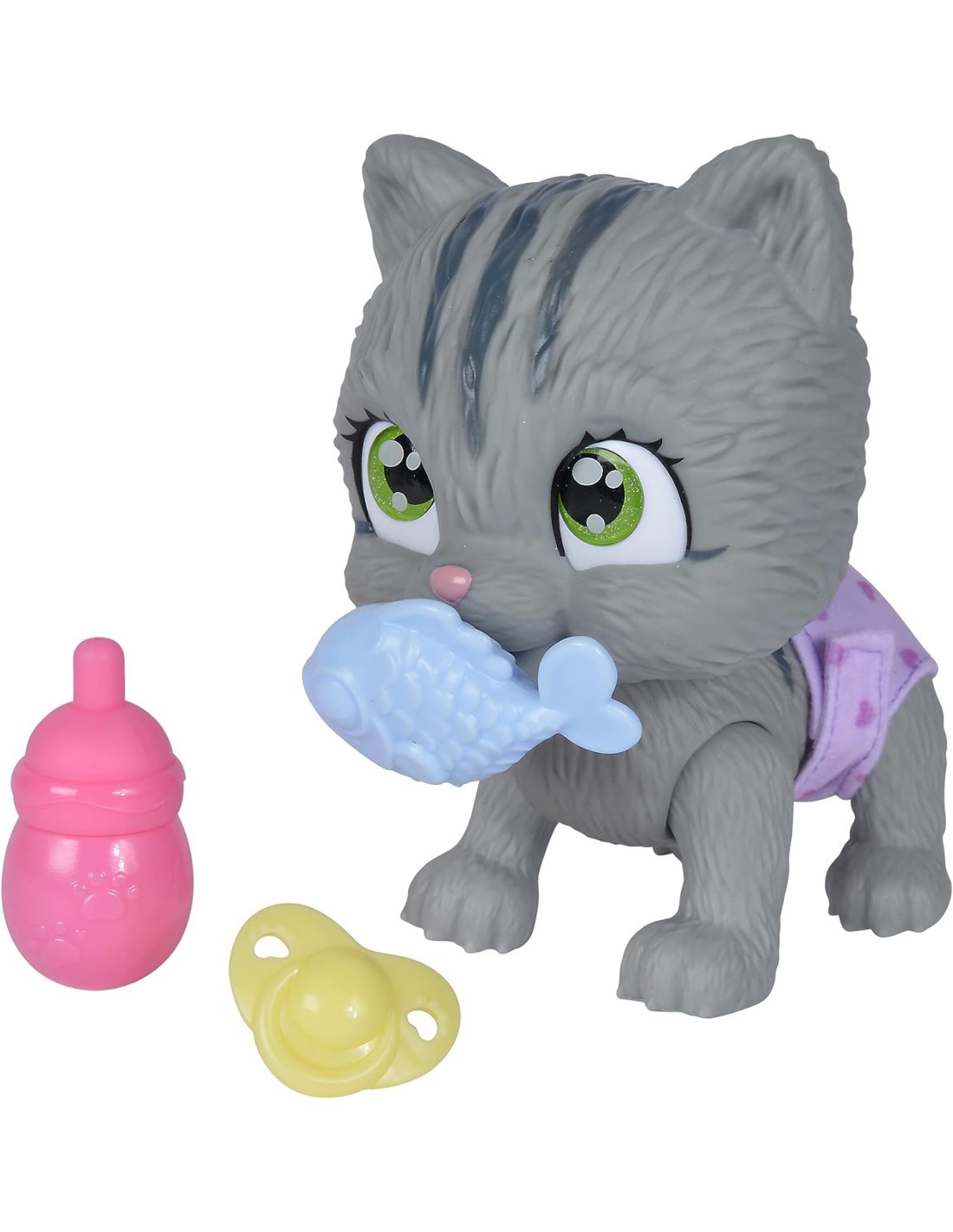 PAMPER PETZ GATTINO GIOCATTOLO INTERATTIVO, MORBIDO, REGALO BAMBINI