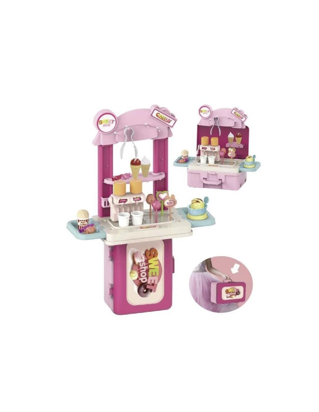 VALIGETTA 37233 SET DOLCI E GELATI 19PZ