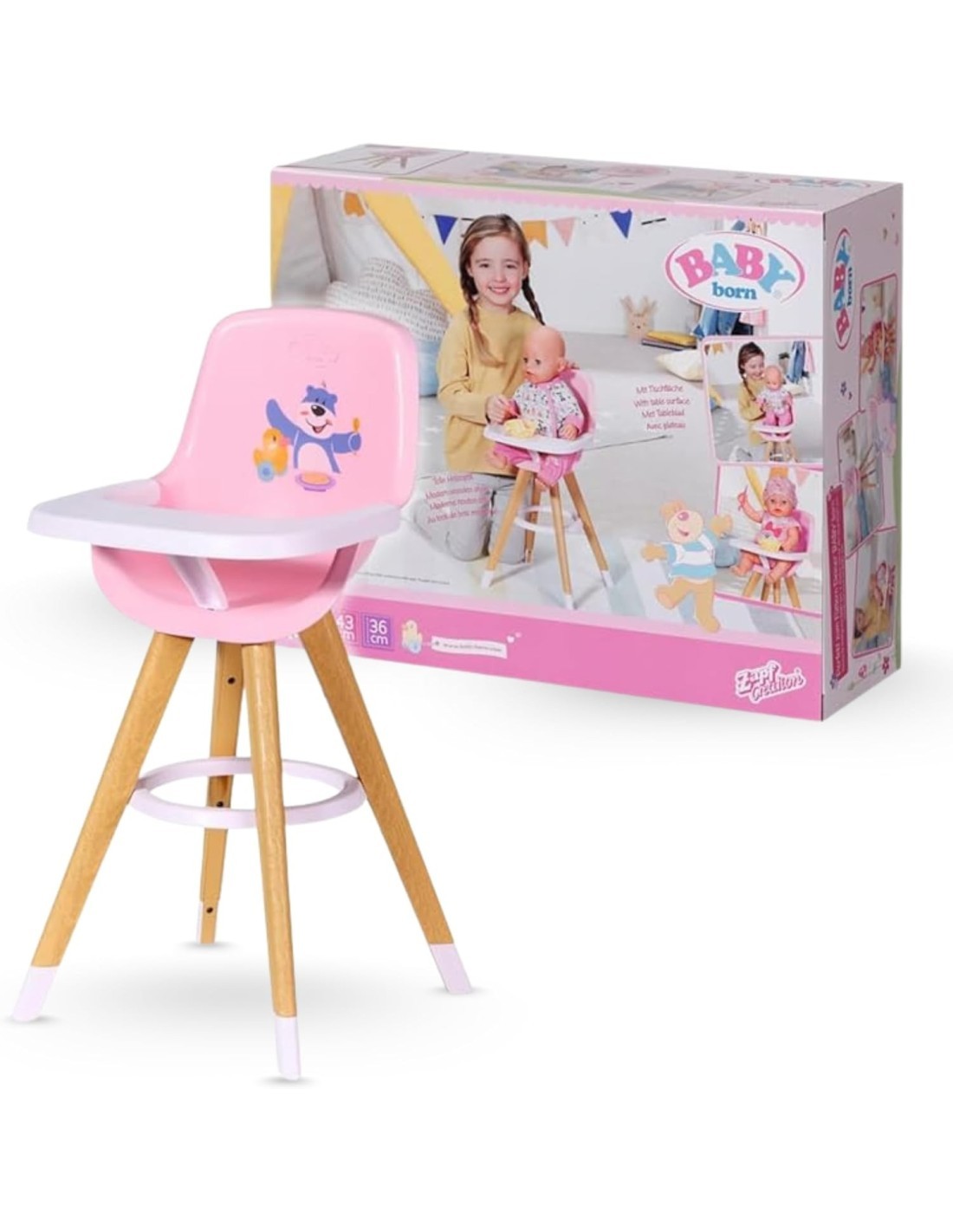 BABY BORN 829271 SEGGIOLONE 43CM su TreG Ingrosso