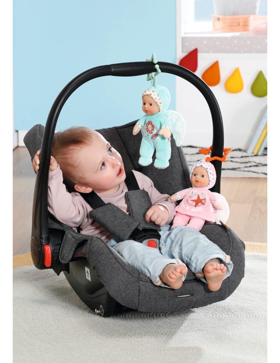 BABY BORN BAMBOLOTTO ANGEL 18CM ASSORTITO