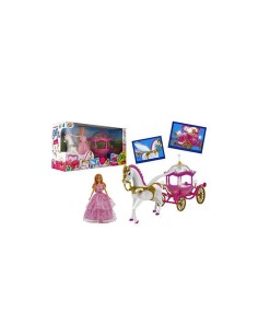 OLLY 42397 BAMBOLA CON CARROZZA E CAVALLO