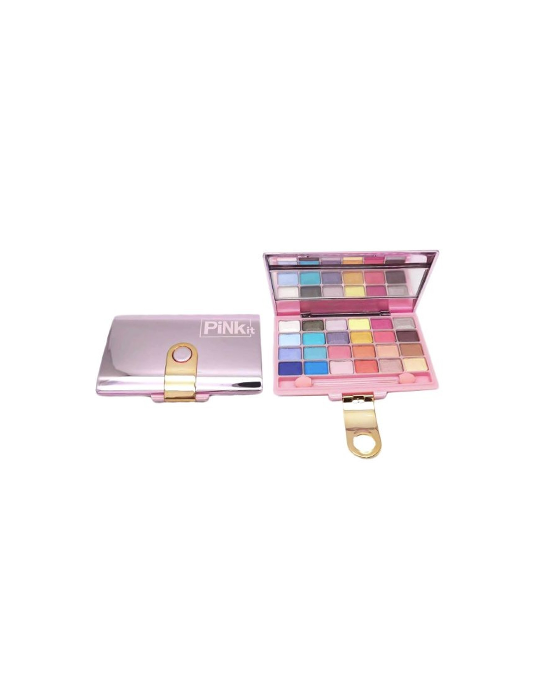 PINKIT Eyeshadow Palette – Astuccio Make Up con Ombretti e Applicatori