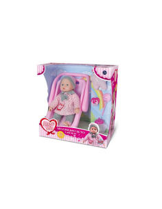 AMORE MIO AMR07000 BAMBOLA CON SEGGIOLINO 23CM