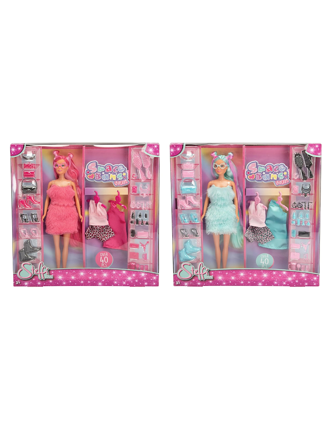 STEFFI 105733726 SPACE BUNS BAMBOLA CON ACCESSORI ASSORTITO