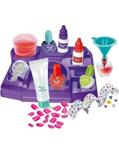 Laboratorio Smalti e Nail Art Clementoni Kit Scientifico Unghie Personalizzate Bambine 8+