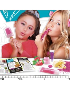 I' M A GENIUS, SCIENZA POCKET, COSMETICA, KIT SCIENTIFICO, LIPGLOSS COLORATI, CONTENITORI COOL 2