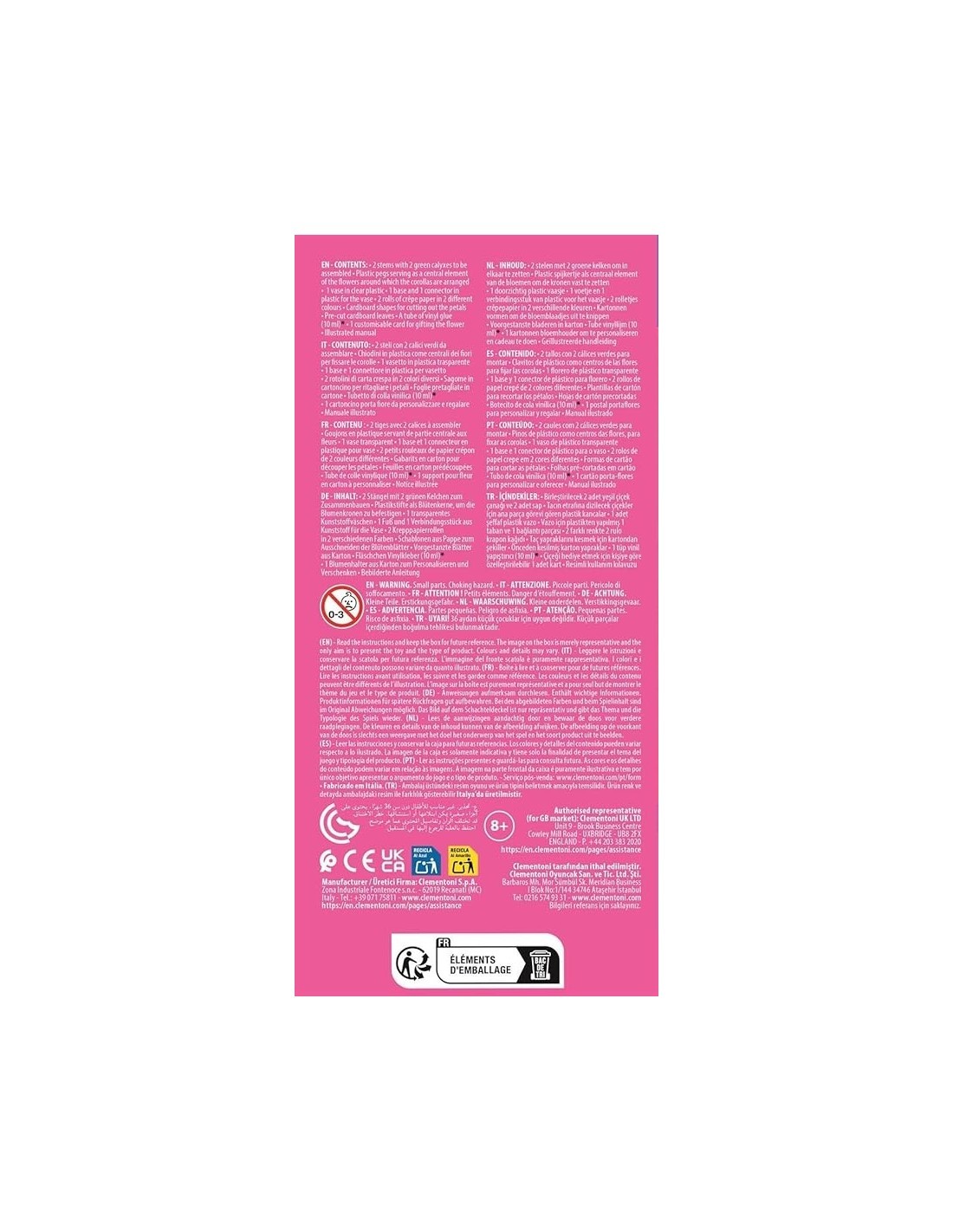 IDEA 18867 CREA FIORI ASSORTITI, KIT CREATIVO PER COMPRRE FIORI