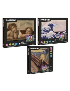 DIAMANTINY – Kit Crystal Art Quadri Assortiti A4