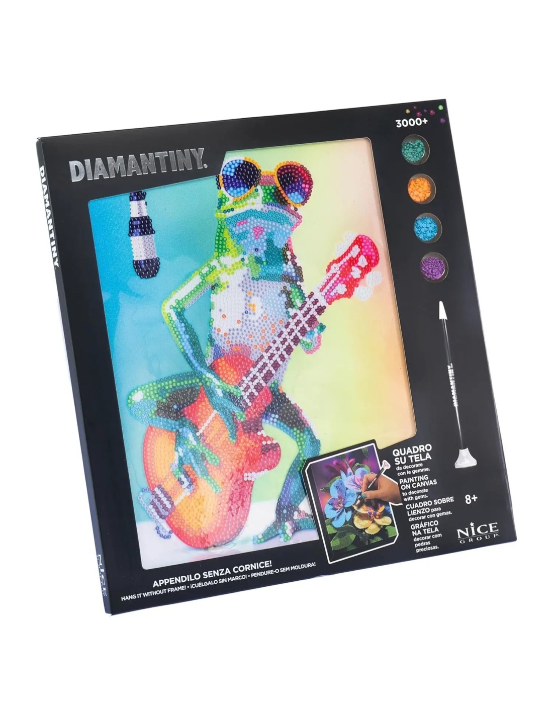 DIAMANTINY – Kit Crystal Art Quadri Assortiti A4