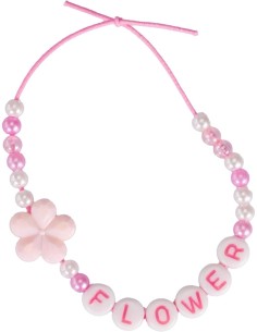 Perline ABC Flower Bouquet, perline colorate, perline bambini, bracciali, collane, smile, cuori, stelle, fiori, fai da te, 6+ 2