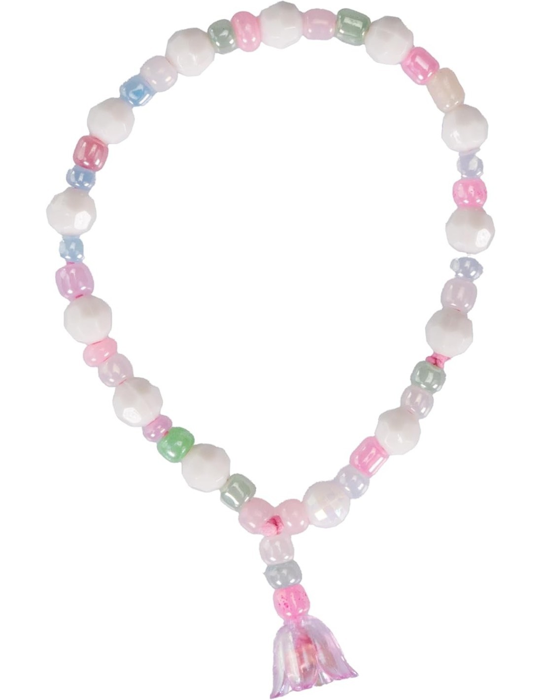 Perline ABC Flower Bouquet, perline colorate, perline bambini, bracciali, collane, smile, cuori, stelle, fiori, fai da te, 6+