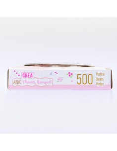 Perline ABC Flower Bouquet, perline colorate, perline bambini, bracciali, collane, smile, cuori, stelle, fiori, fai da te, 6+