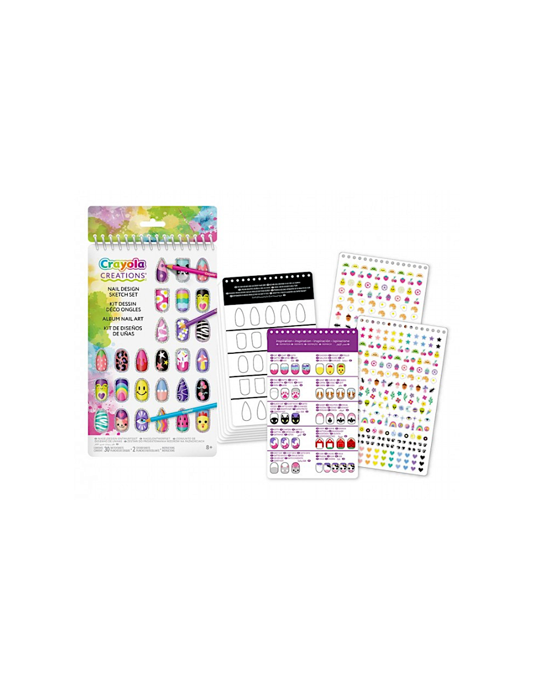 CREATIONS 04-1275 SKETCH SET UNGHIE