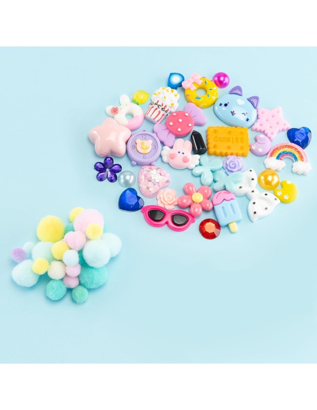 MOMOMI Decoden Diary – Kit Diario Creativo con Creme Sintetiche e Charms