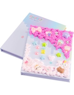 MOMOMI Decoden Diary – Kit Diario Creativo con Creme Sintetiche e Charms