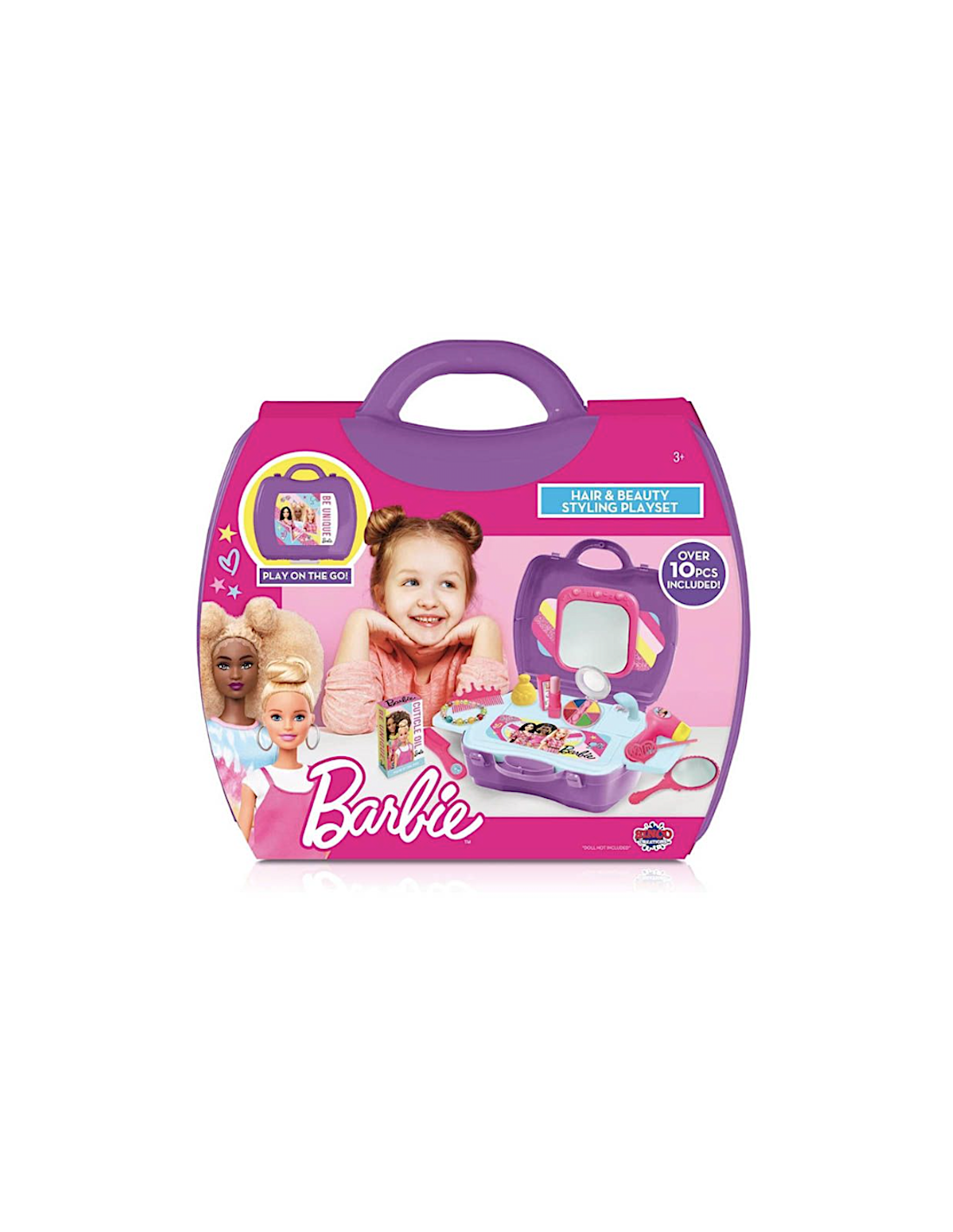 BARBIE VALIGETTA HAIR & BEAUTY STATION CON 10 ACCESSORI INCLUSI 202320