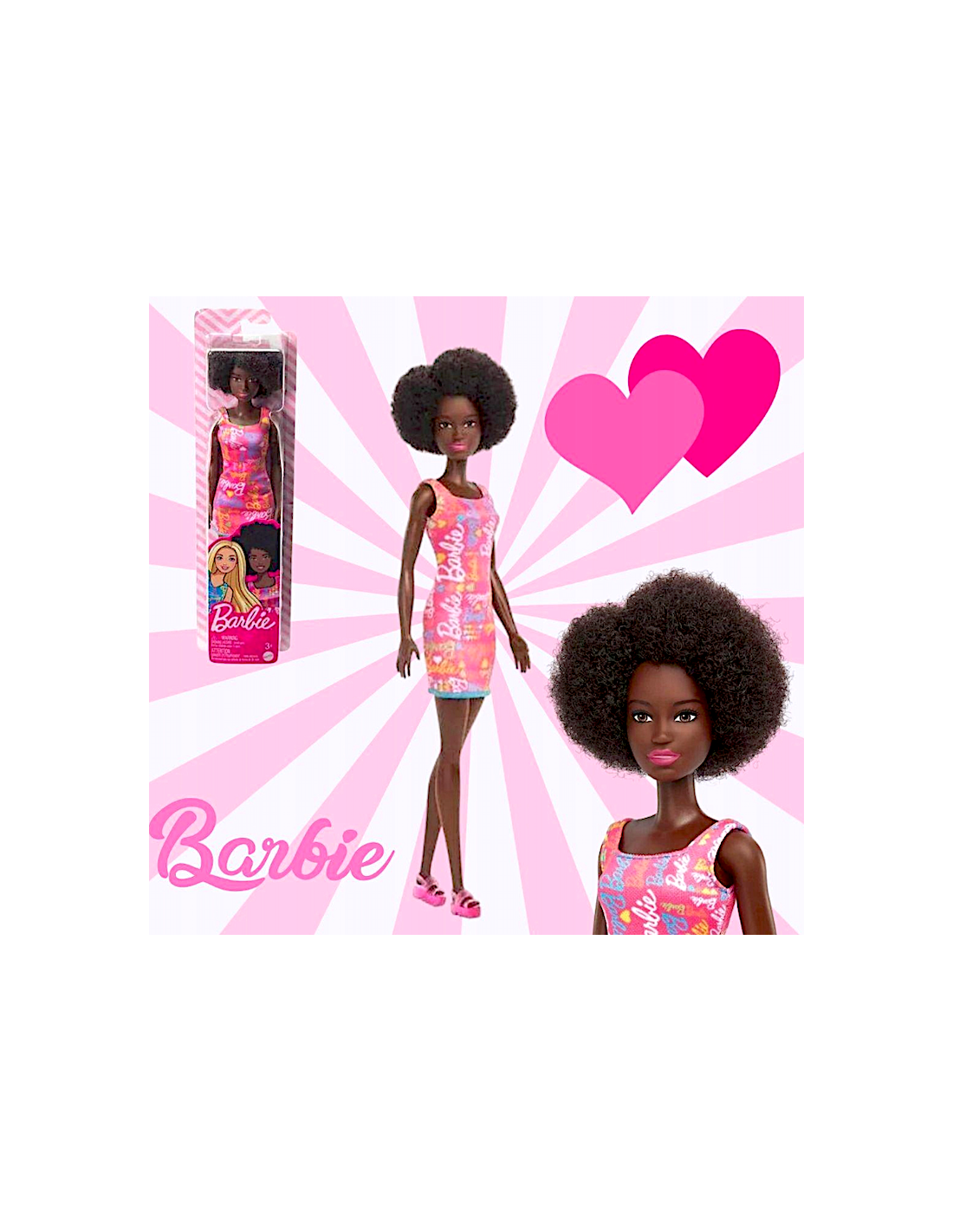 BARBIE BAMBOLA ASSORTITA GBK92 MATTEL