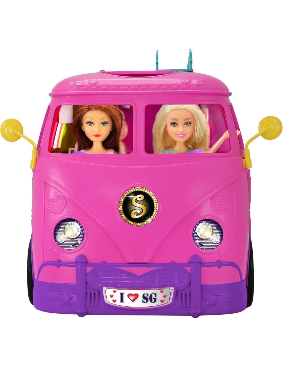 SPARKLE GIRLZ 100262 GLAM CAMPER VAN RETRO' APRIBILE