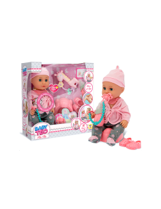 BABY TEO - BAMBOLOTTO PLIN PLIN 33CM CON ACCESSORI