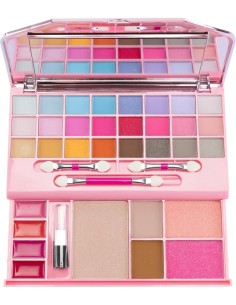 PINK IT Trousse Palette – Kit Trucco Bambini con Ombretti, Blush e Lucidalabbra