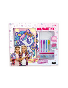 Diamantiny Diario Kawaii, diario segreto, diario bambina, kawaii, gemme 3D, creatività, regalo bambina, 6+