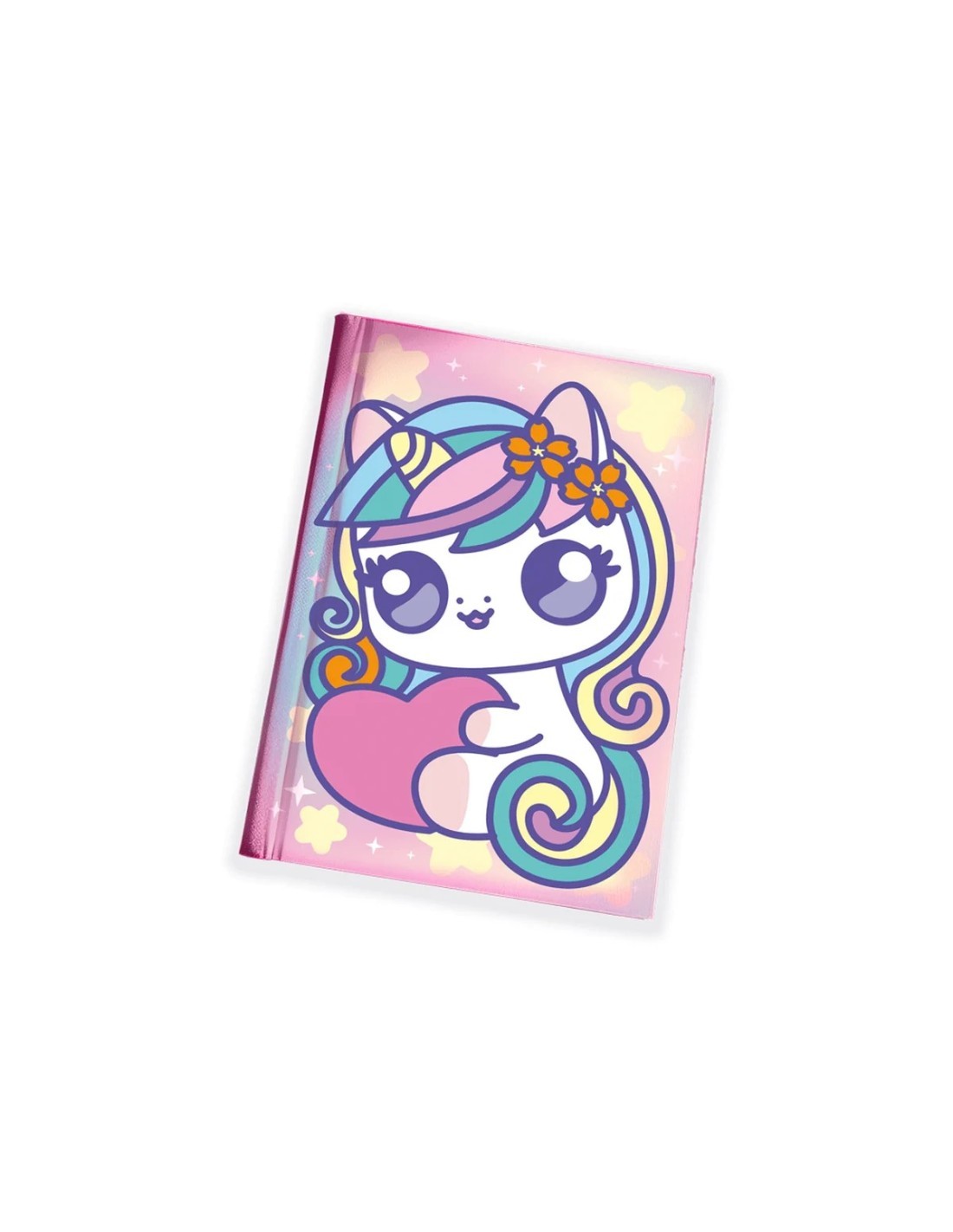 Diamantiny Diario Kawaii, diario segreto, diario bambina, kawaii, gemme 3D, creatività, regalo bambina, 6+