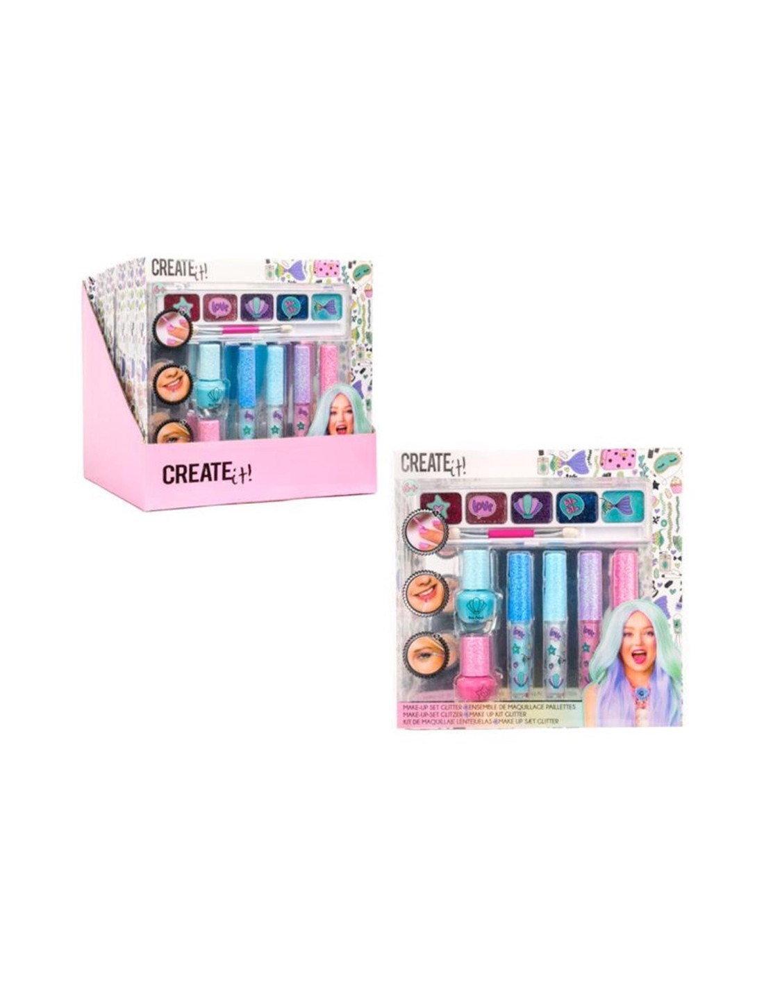 SET MAKE-UP SIRENA CREATE IT 84141 ,TRUCCO BAMBINA