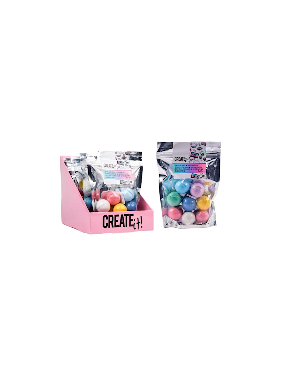 SET 8 BOMBE DA BAGNO CREATE IT 84407