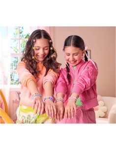 COOL MAKER KIT CREAZIONE BRACCIALETTI, +1200 PERLE, HEISHI, BRACCIALI FAI‑DA‑TE, 7+ ANNI