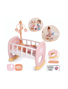 SMOBY, CULLA PER NEONATI BABY NURSE, GIOCATTOLO, LETTINO BIMBI, GIOCO 18+ MESI