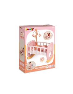 SMOBY, CULLA PER NEONATI BABY NURSE, GIOCATTOLO, LETTINO BIMBI, GIOCO 18+ MESI
