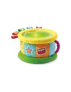 VTECH MAGICO TAMBURO LUMINOSO, GIOCO BAMBINI BILINGUE, 4 MODALITÀ, EFFETTI LUMINOSI, 6-36 MESI