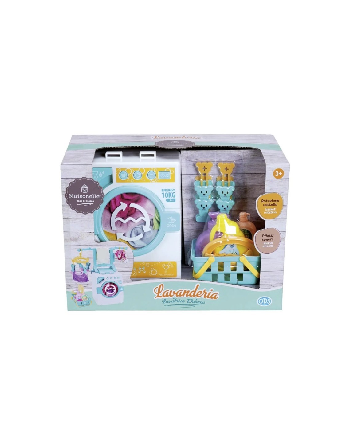 LAVATRICE GIOCATTOLO DELUXE MAISONELLE CON SUONI E LUCI