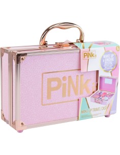 PINKIT Make Up Travel Case – Valigetta Trucco Bambina con Specchio e Accessori