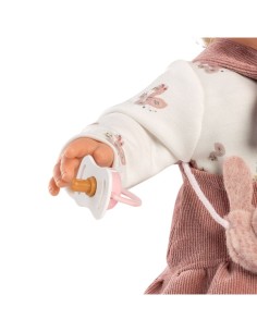 REBORN BAMBOLA CARLA 42CM CORPO MORBIDO GIOCATTOLO 2