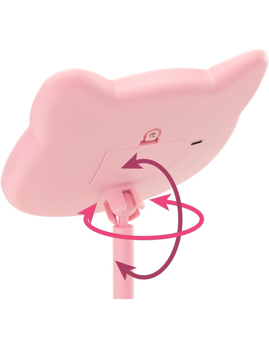 PINKIT Mirror – Specchio da Trucco a Forma di Gatto con Luce LED