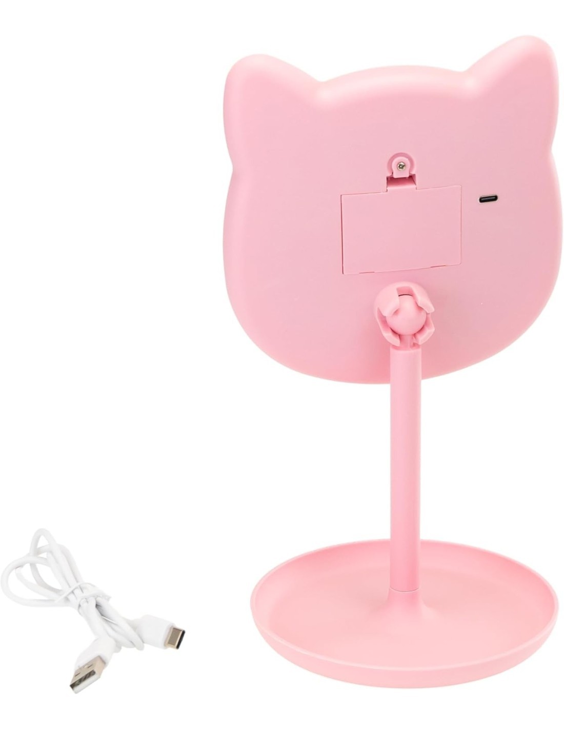 PINKIT Mirror – Specchio da Trucco a Forma di Gatto con Luce LED